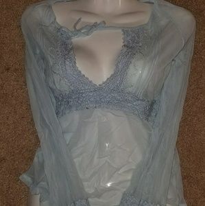 Light blue top by The Limited